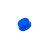 bouchon bouton poussoir bleu