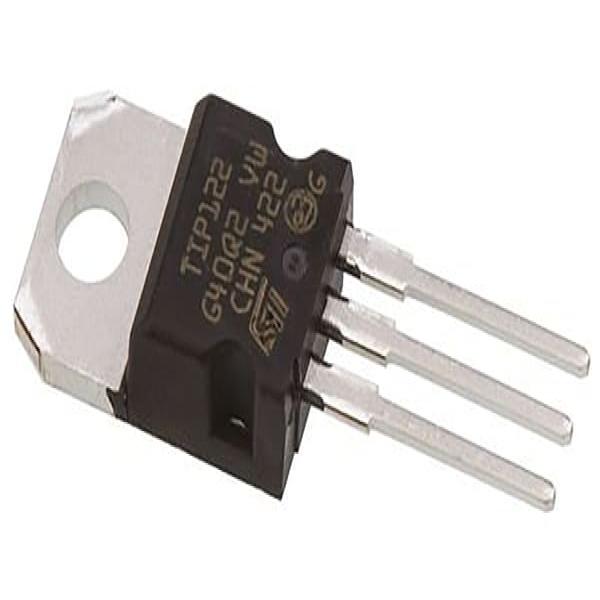 WOVELOT 25 Pcs TIP122 100V 5A Dip Transistor de Puissance pour Applications Generales Amplificateur 