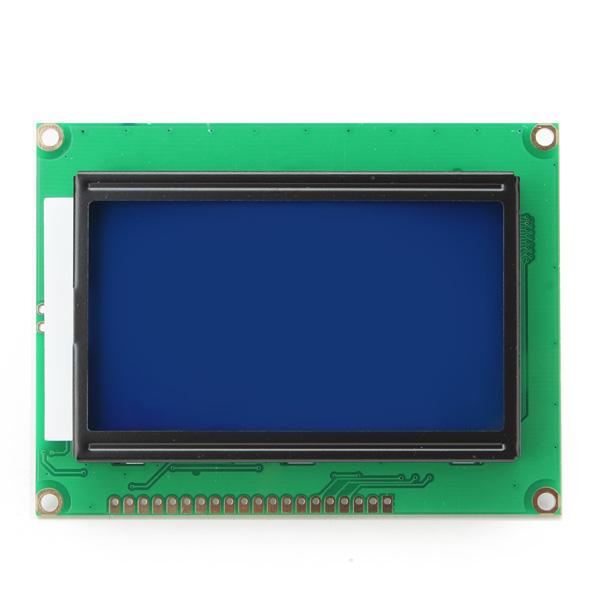 Ecran LCD 128x64 avec rétroéclairage bleu