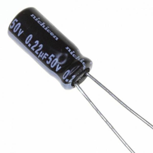 Condensateur électrolytique 0.22uF 50V