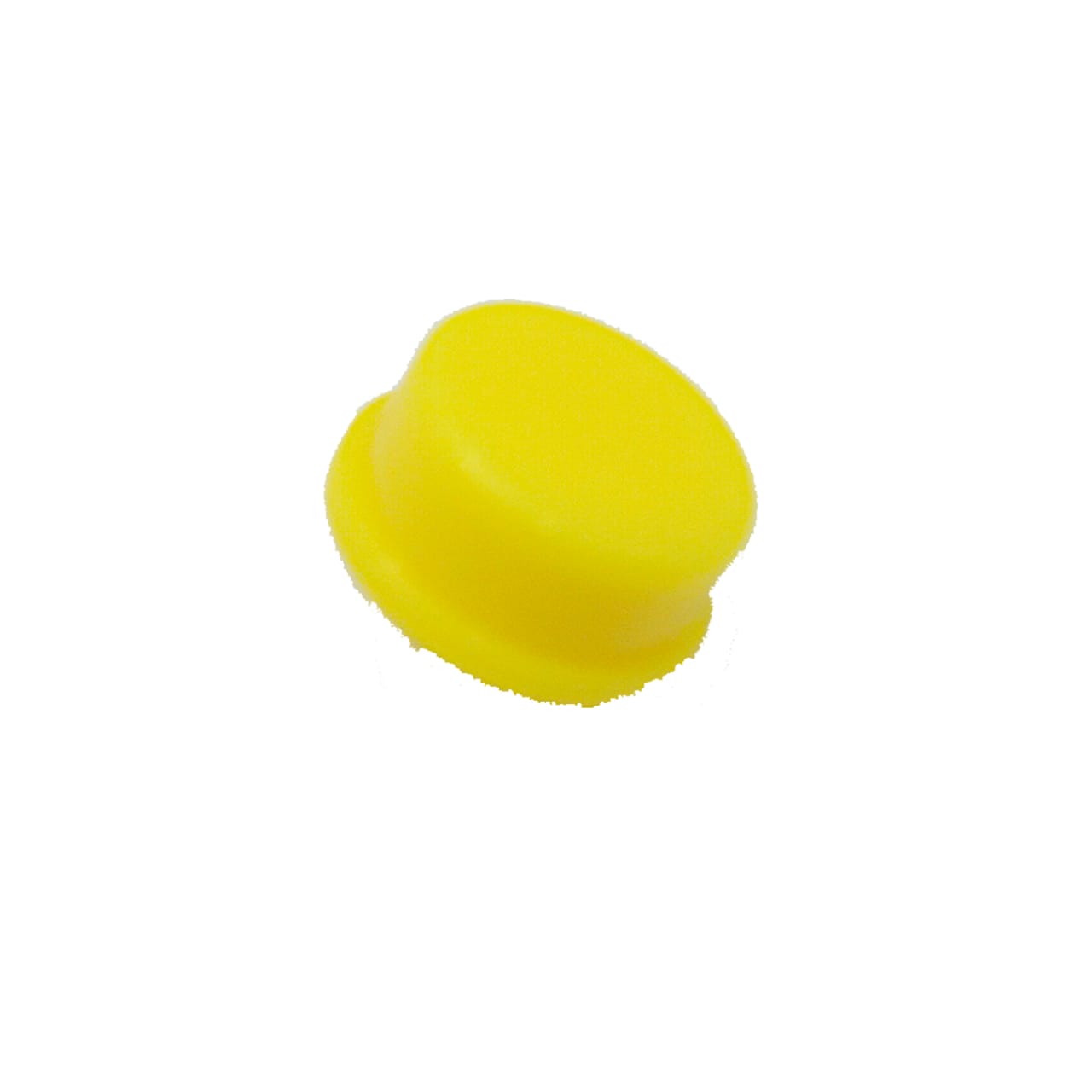 bouchon bouton poussoir jaune