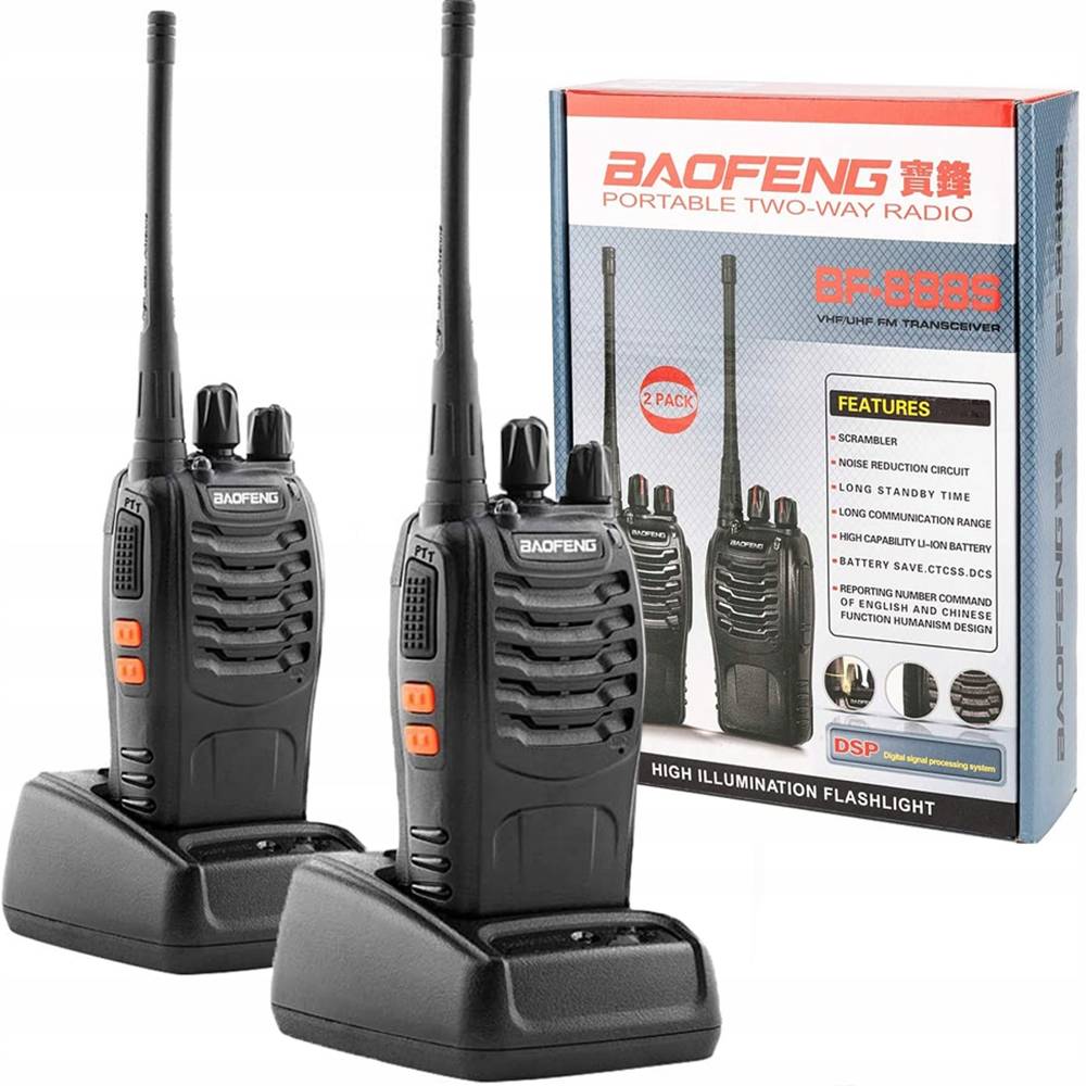 Kit talkie walkie BAOFENG 888S