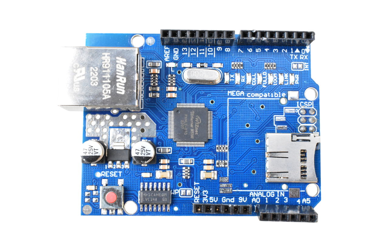 Arduino Shield Ethernet, W5100