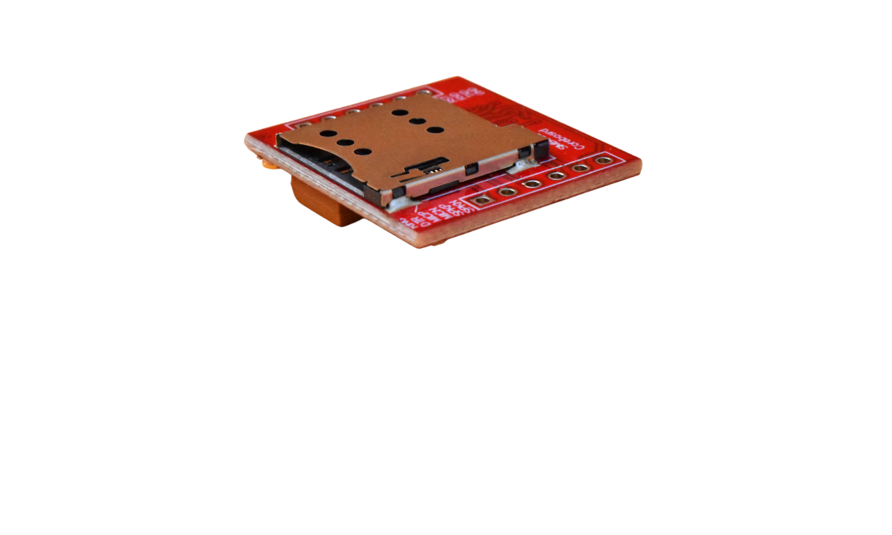 Module GSM  SIM800L (rouge)