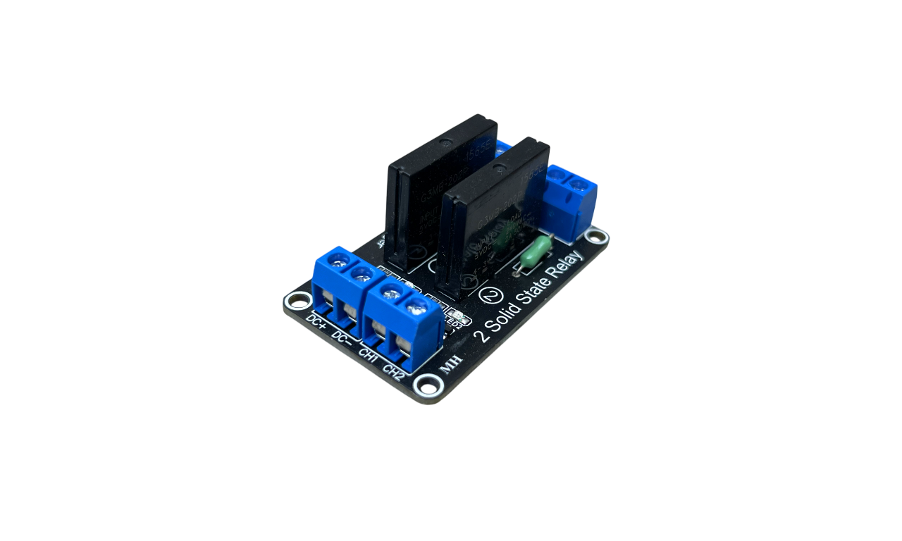 Module relais à semi-conducteurs  2   canaux 5VDC