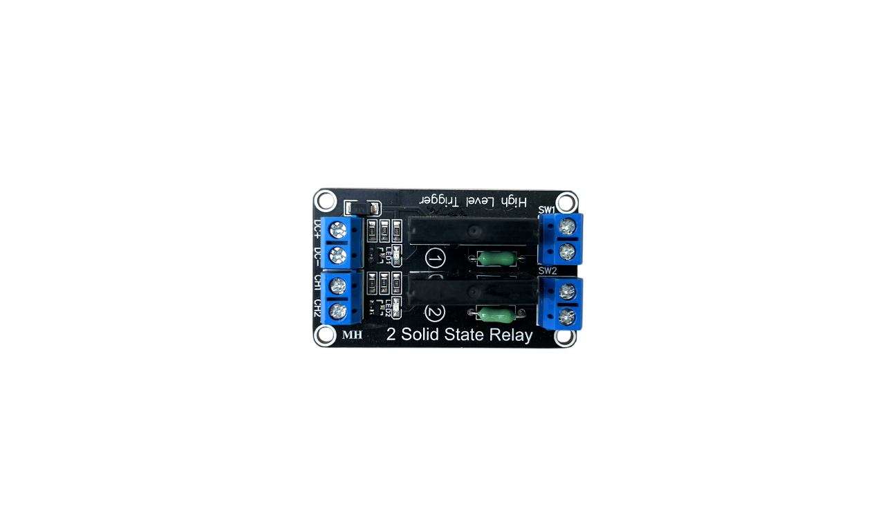 Module relais à semi-conducteurs  2   canaux 5VDC