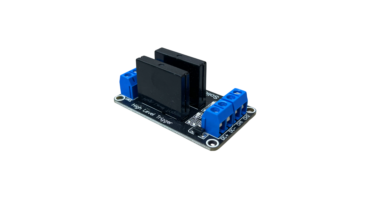 Module relais à semi-conducteurs  2   canaux 5VDC