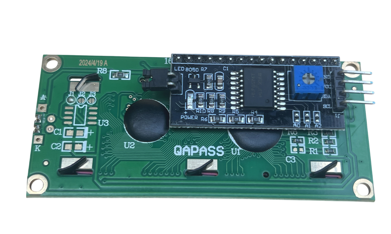 Ecran LCD 16x02 avec IIC/I2C