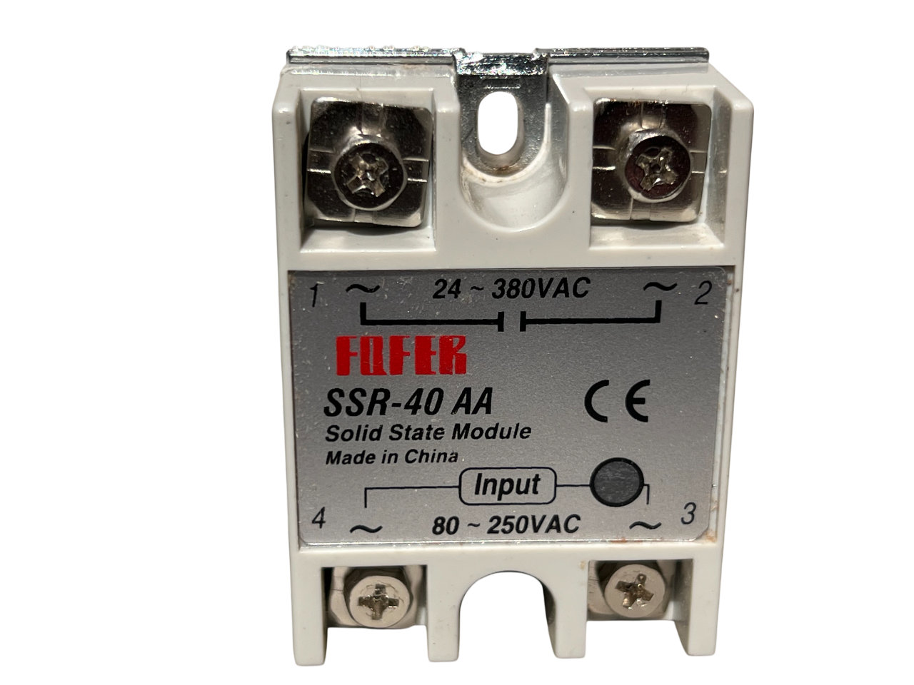 SSR relay, 40A SSR-40AA