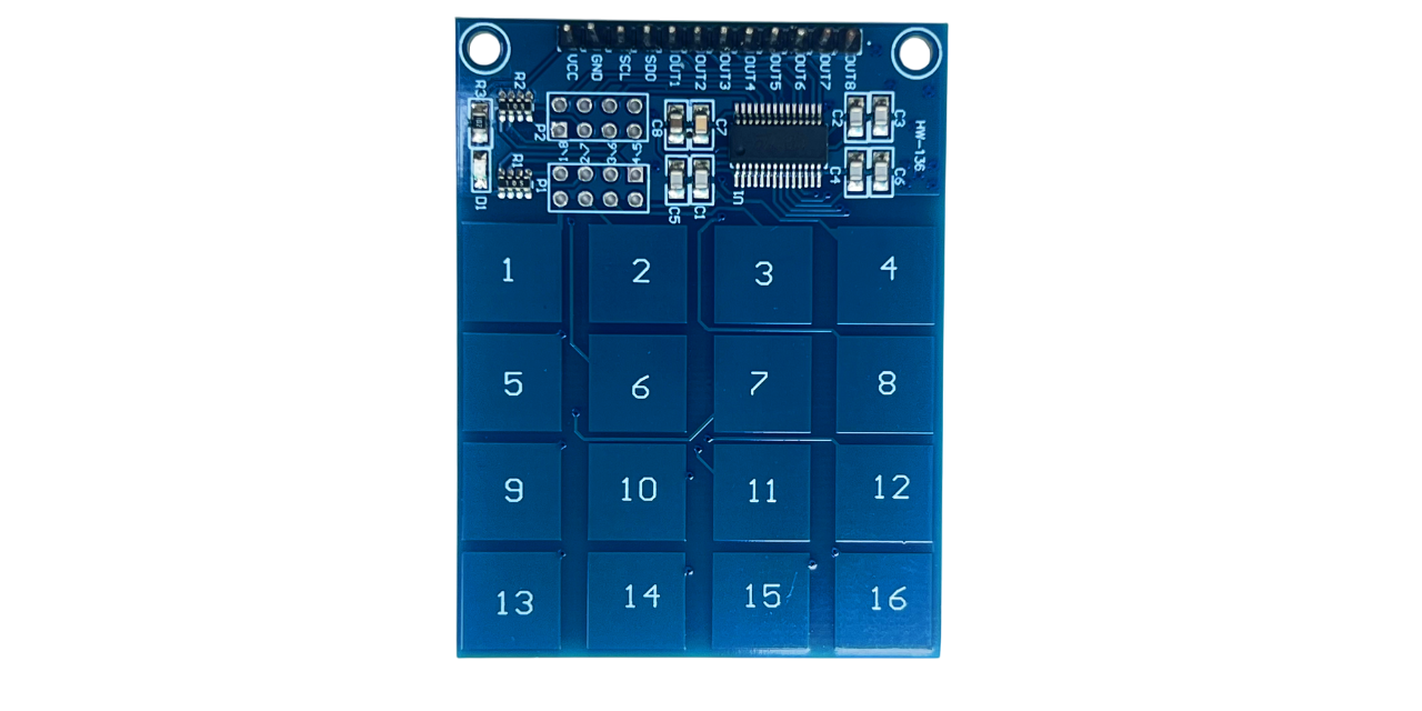 Module de capteur tactile TTP229 16 canaux