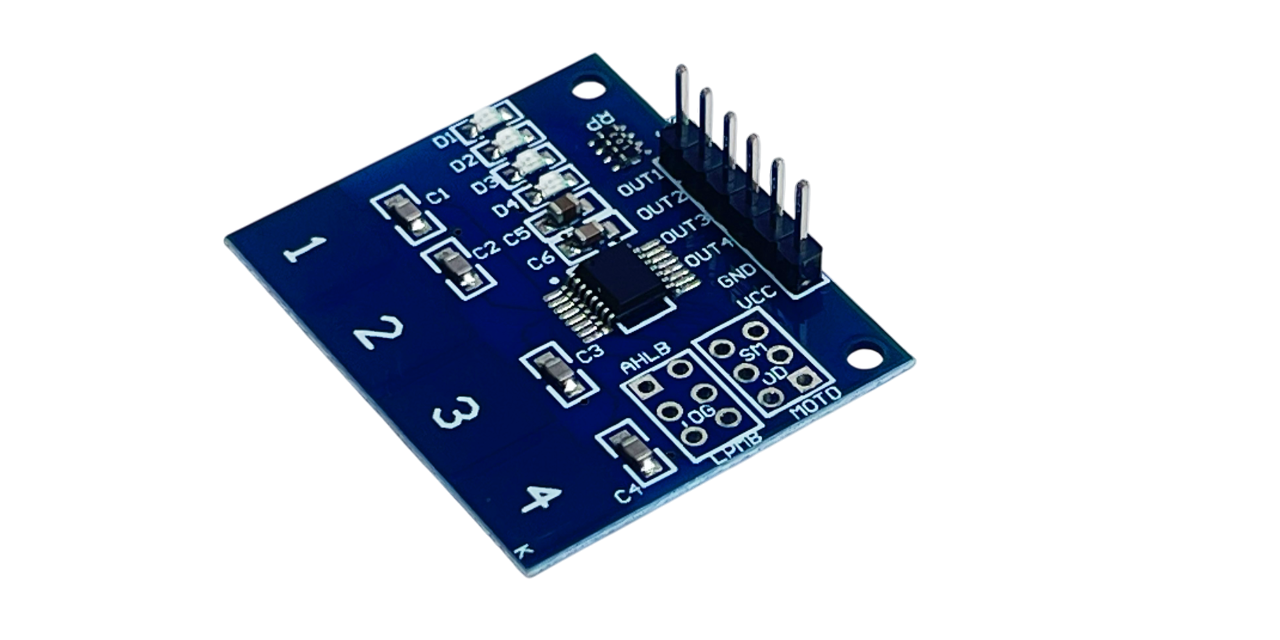 Capteur tactile numérique 4 canaux TTP224